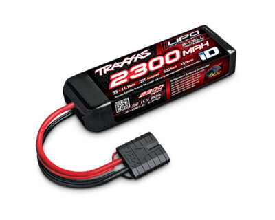 Traxxas LIPO Akku 2300mAh 11.1V 3s Zellen 25C mit Traxxas iD Stecker TRX2824X Mi