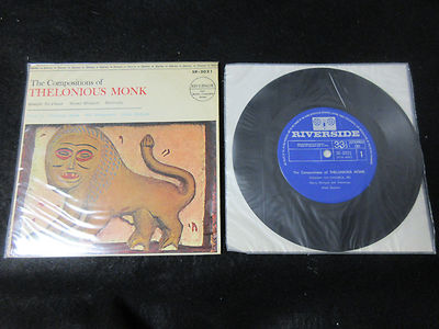 Compositions Thelonious Monk Japan Vinyl EP 7 inch Wes Montgomery