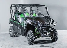 TERRARIDER KAWASAKI TERYX (2016+) 2 & 4 SEATER HALF UTV WINDSHIELD - AR 1/4"