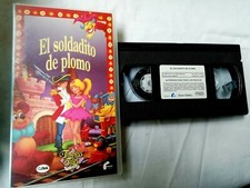 The Little Lead Soldier VHS Tape Timeless Tales Filmayer Video 1994 Spanish Used