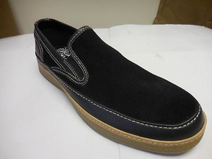 black suede stacy adams