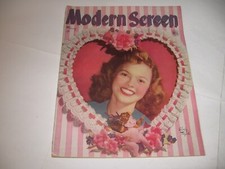 1946, Shirley Temple, "Modern Screen" Magazine No Label Scarce / Vintage