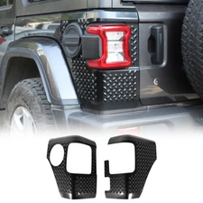 2X Rear Taillight Armor Corner Guards Decor Cover Body For Jeep Wrangler JL 18+