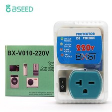 US Voltage Power Protector 220V Surge Refrigerator Appliance US Outlets Sockets