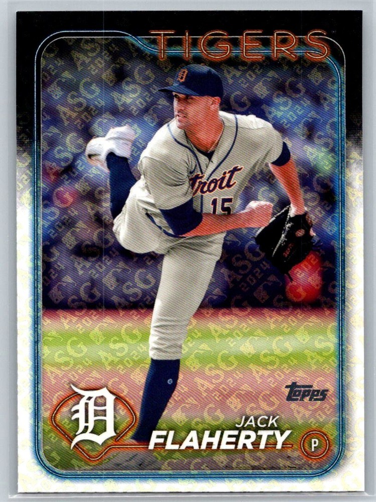 2024 Topps #640 Jack Flaherty ASG Stamped Foil