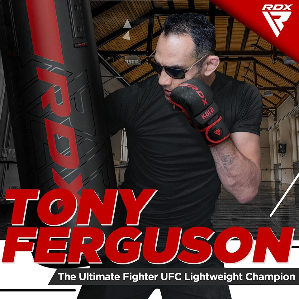 MMA Boxing Gloves by RDX, Training, Sparring, Muay Thai Gloves for Kickboxing - Image 4 of 4