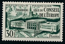TIMBRE FRANCE 923** Conseil de L Europe 1952