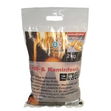2 Kg Sack Anzünder Feuerbällchen Grillanzünder Anzünder für Grill-und Kaminfeuer