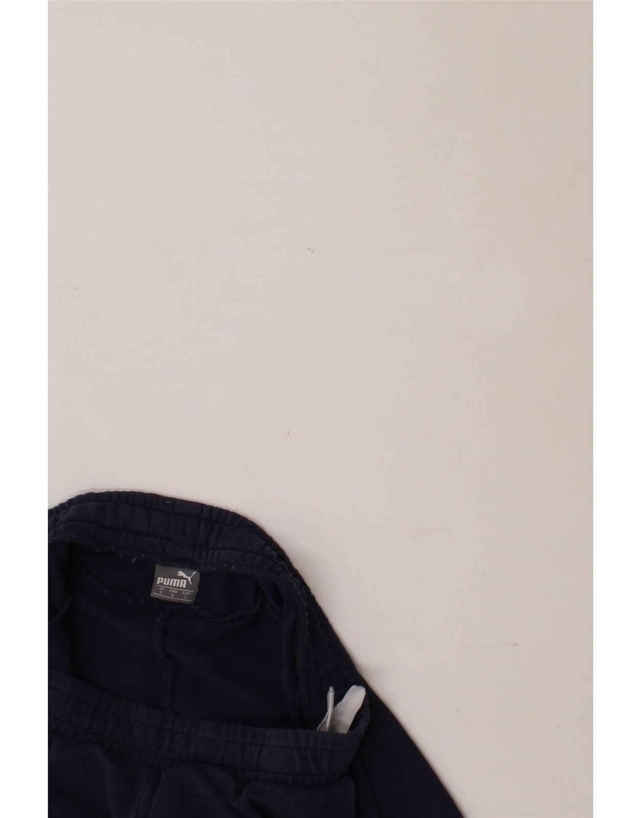 PUMA Mens Sport Shorts Large Navy Blue CB04 thumbnail 3