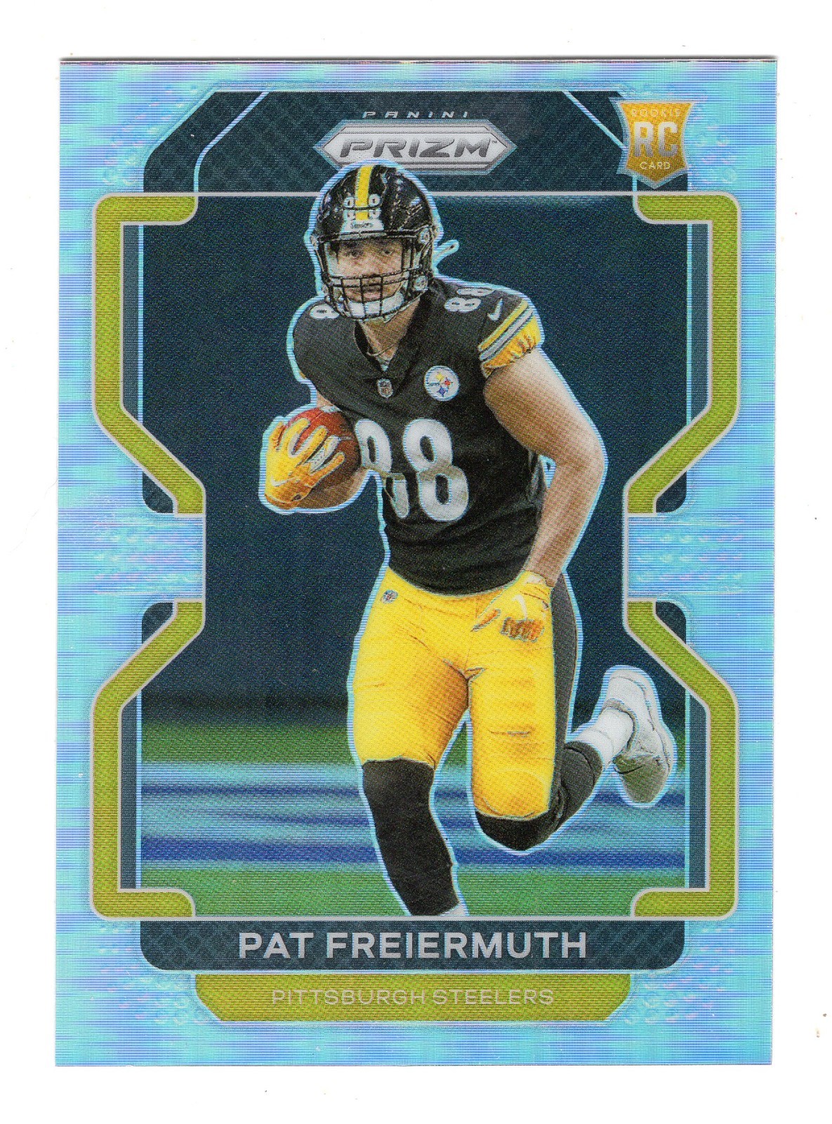 2021 Panini Prizm PAT FREIERMUTH Rookie Silver Prizm #362 Pittsburgh Steelers
