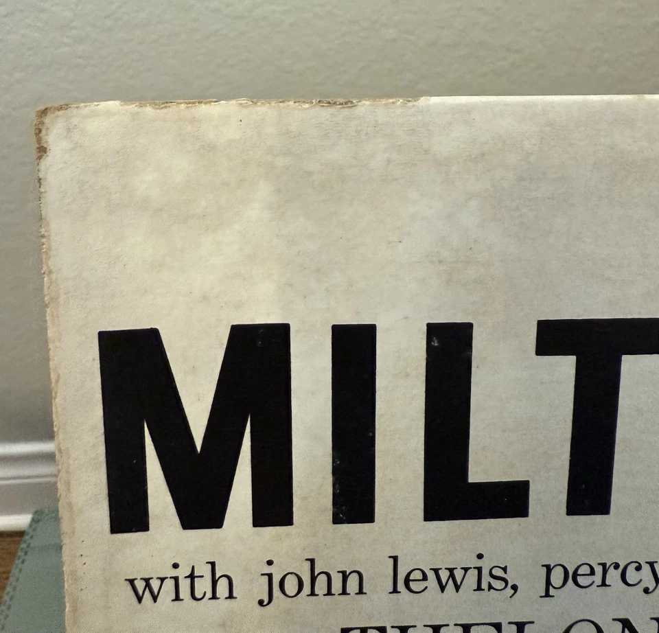 Milt Jackson & Thelonious Monk Quintet – Vintage Jazz Vinyl LP Record - Image 4 of 4