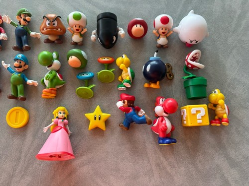 Jakks Pacific 2.5 Nintendo Super Mario Lot Of 24 Figures - Picture 5 of 5