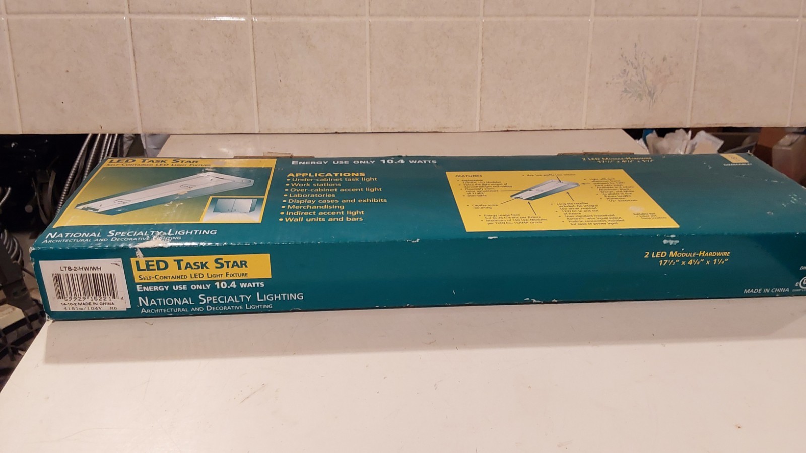 NSL LED Task Star 17-1/2" under cabinet light