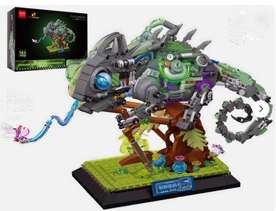 JMBricklayer Sets Mechanical Chameleon 70124, Cool Rainforest