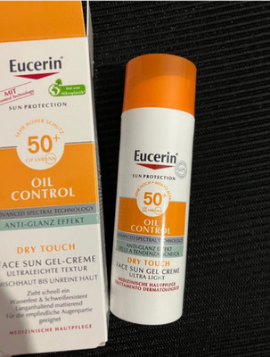Eucerin Face Sun Oil Control Gel-Creme LSF 50+ NEU+OVP /50 ml/NP  24,25