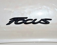 Ford Focus Boot Badge Rear Emblem For mk3 MK3.5 gloss black TDCI Zetec ST RS 