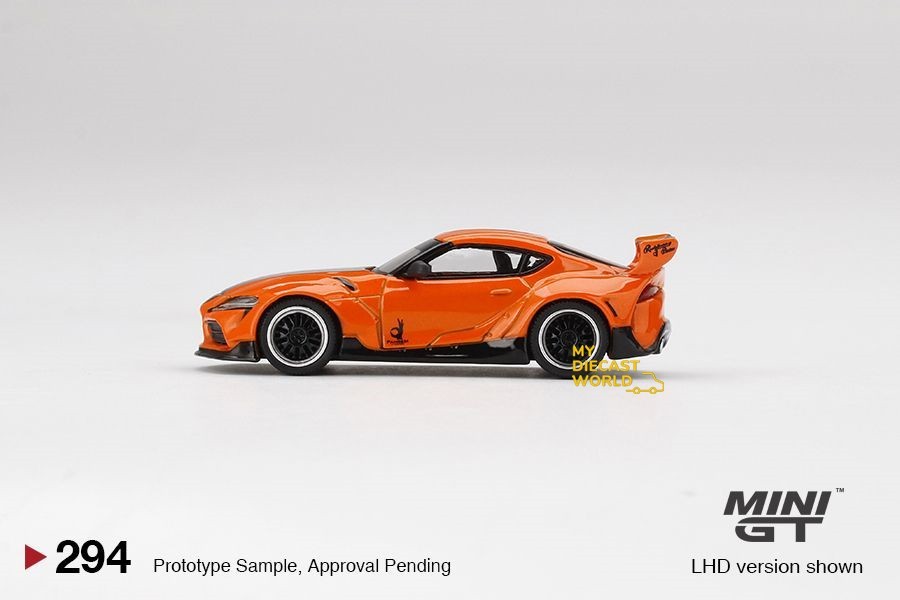 1/64 Mini GT #294 Pandem Toyota GR Supra V1.0 Mijo Exclusive World