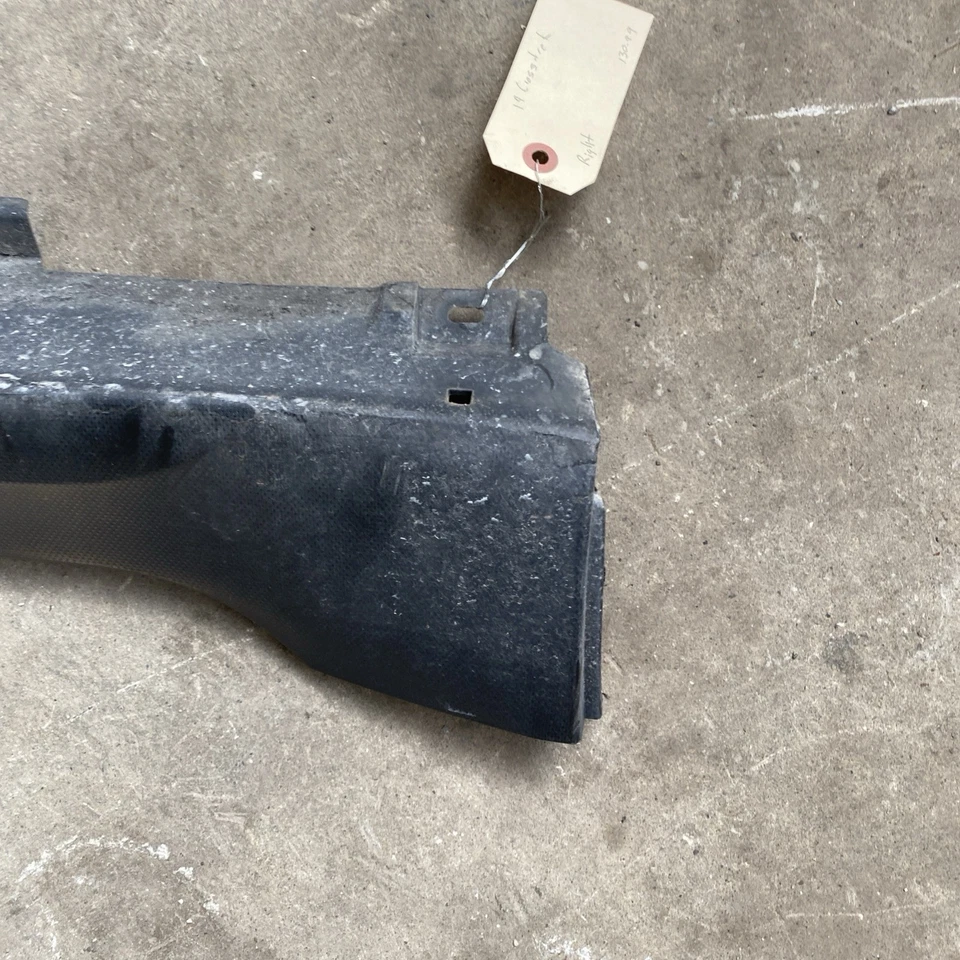 2013 2014 2015 2017 Subaru XV Crosstrek pasajero faldón lateral panel basculante derecho Foto 2 de 4