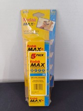 VTG Kodak Max 35mm 400 Color Print Film 24 exposures 5-pack New/Sealed Expired