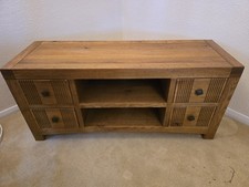 Hardwood TV Cabinet Contemporary Design