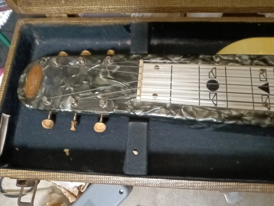 supro lap steel guitar - Image 4 of 4