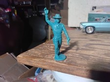 rare Original 1972 Marx "battle of Little BigHorn" Custer Figure Playset