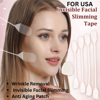 Invisible Face Lift,Facial,Slimming,Neck,Eye Wrinkle Remover 4 Strip 20 Patch