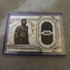 Topps Royalty 2024 UFC Fighter Worn Memorabilia Curtis Blaydes 33/99