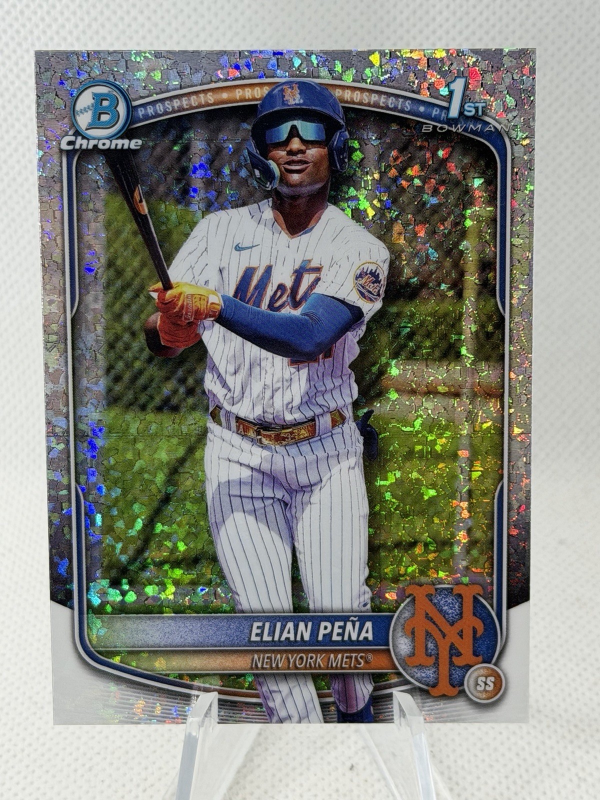 Elian Pena - 2025 Bowman Chrome Mini Diamond #BCP-155 1st Bowman