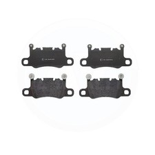 FOR PORSCHE PANAMERA 4.0 Turbo REAR BRAKE PADS SET & WEAR WIRE SENSORS
