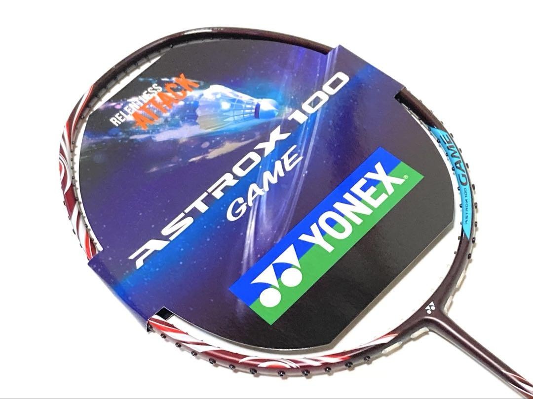 新品/ASTROX 100 ゲーム アストロクス100 ゲーム 3U5 ラケット 楽天市場】ヨネックス アストロクス 100 ゲーム クレナイ ASTROX