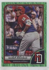 2023 Topps World Baseball Classic Green Sparkle Foil /75 Manny Machado #78 0e4z