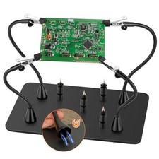 Magnetic Helping Hands Soldering Third Hand, Soldering Station with Alligator