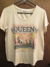 1980 Queen Us Tour T shirt Horses Eagles Rare