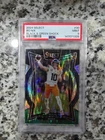 2024 Panini Select - Concourse Bo Nix #30 Black & Green Shock Prizm (RC)