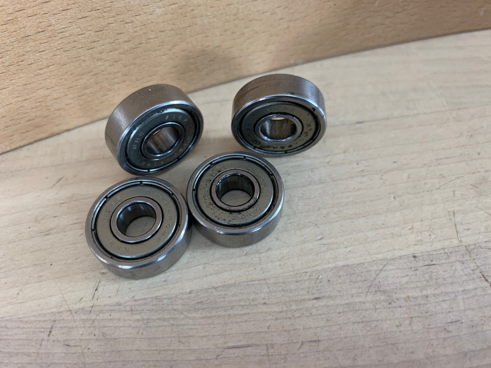 PEARL P3002D Demon Drive Bass Kick Drum Pedal BEARING Roller Parts Set Lot of 4x