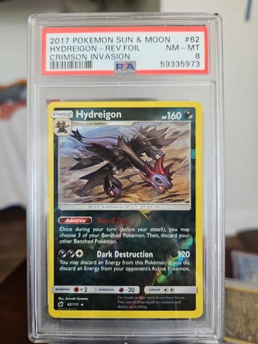 Hydreigon 62/111 Sm-Crimson Invasion Reverse Holo