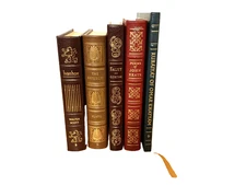 Easton Press Collector's Editions  -  Lot Of 5 Leather Bound