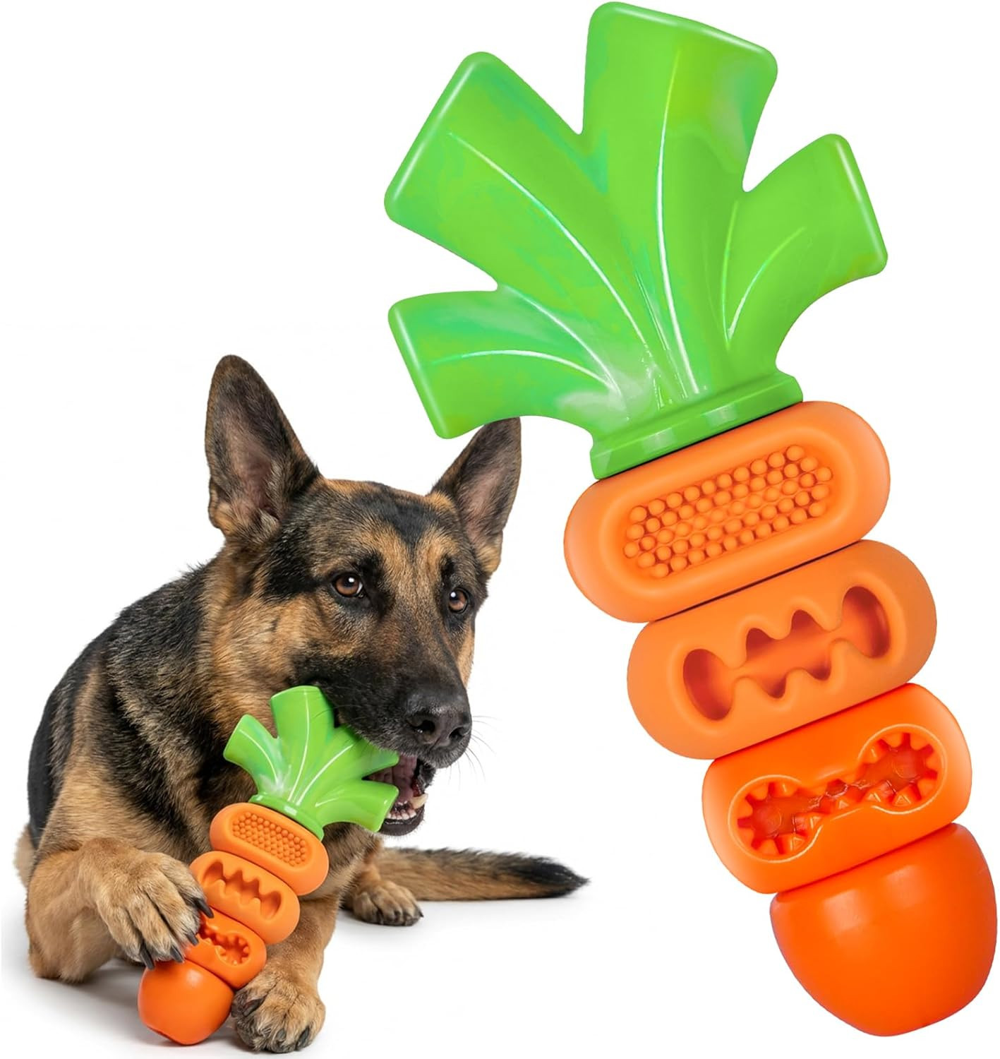 Tough Dog Toys for Aggressive Chewers Medium to Large Breed, Indestructible 7" N