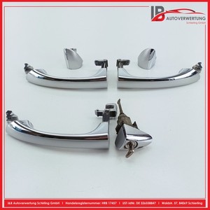 MERCEDES BENZ E-CLASS W211 E220 CDI Lock Cylinder Door Handle SET 5WK49022