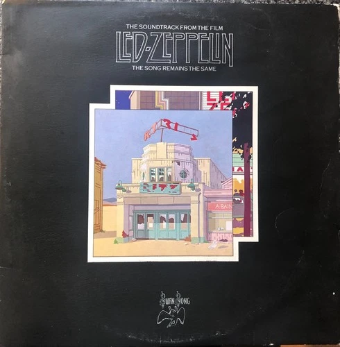 Led Zeppelin Song Remains the Same 1976 UK Swan Song VINYL LP ssk 9402