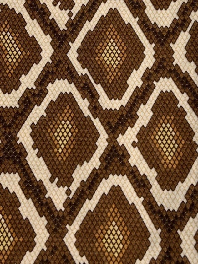 Leggings LuLaRoe OS Talla Única Divertidos Serpiente Animal MARRÓN CREMA Chocolate Salvaje Oeste Foto 2 de 4