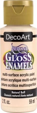 DecoArt Americana Gloss Enamels Acrylic Paint 2oz-Natural Buff