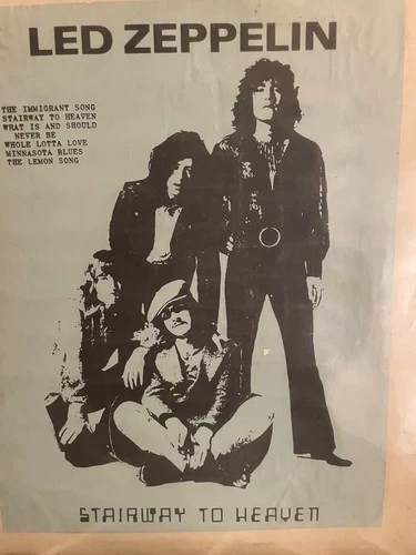 led zeppelin stairway to heaven vinyl Live Promo