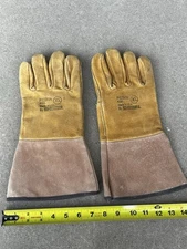 NOS NEW UNUSED Welder’s Gloves XL Extra Large Pigskin By Shelby #4095