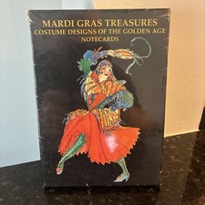 Mardi Gras Treasures: Costume Designs of the Golden Age by Henri Schindler  NEW!