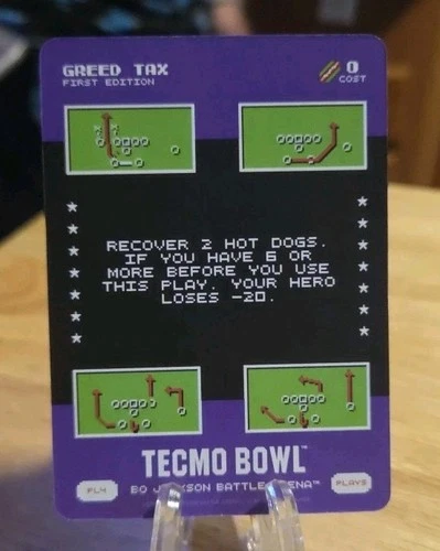 2026 Bo Jackson Battle Arena Temo Bowl Greed Tax