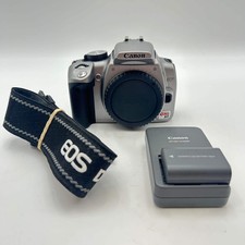 Canon EOS Digital Rebel XT 8MP DSLR Camera Body Only w/ Battery Charger