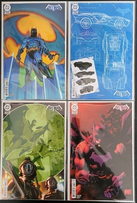 Batman #3, Lot A, 4 Standard Covers, NM/Better, 1st