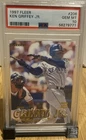 Ken Griffey Jr 1997 Fleer #206 PSA 10